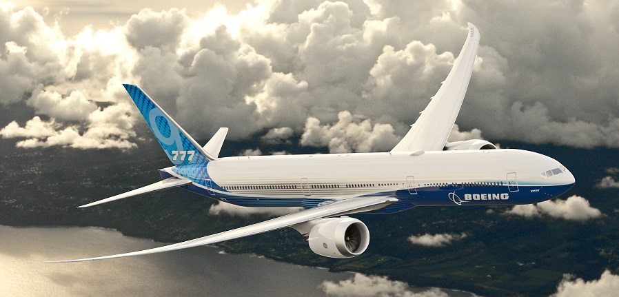 El nuevo Boeing 777X completa con éxito su primer vuelo